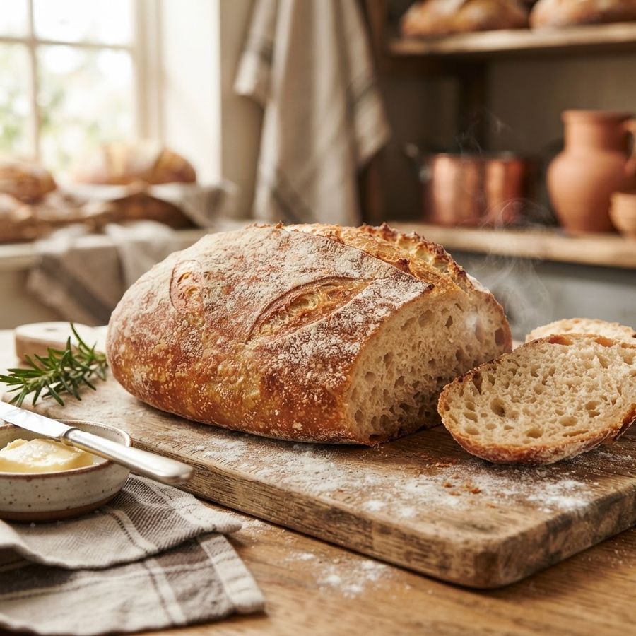 Panes esponjosos sin gluten