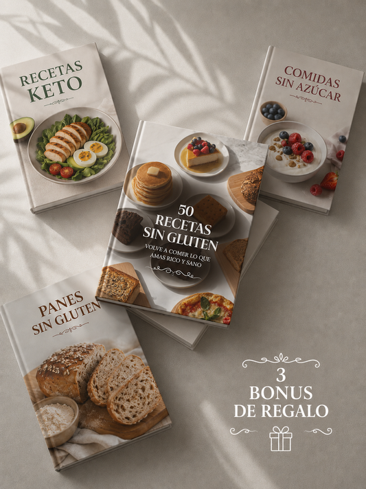 Volvé a Comer lo Que Amás Sin Gluten — 50 Recetas Para Comer Rico y Sano